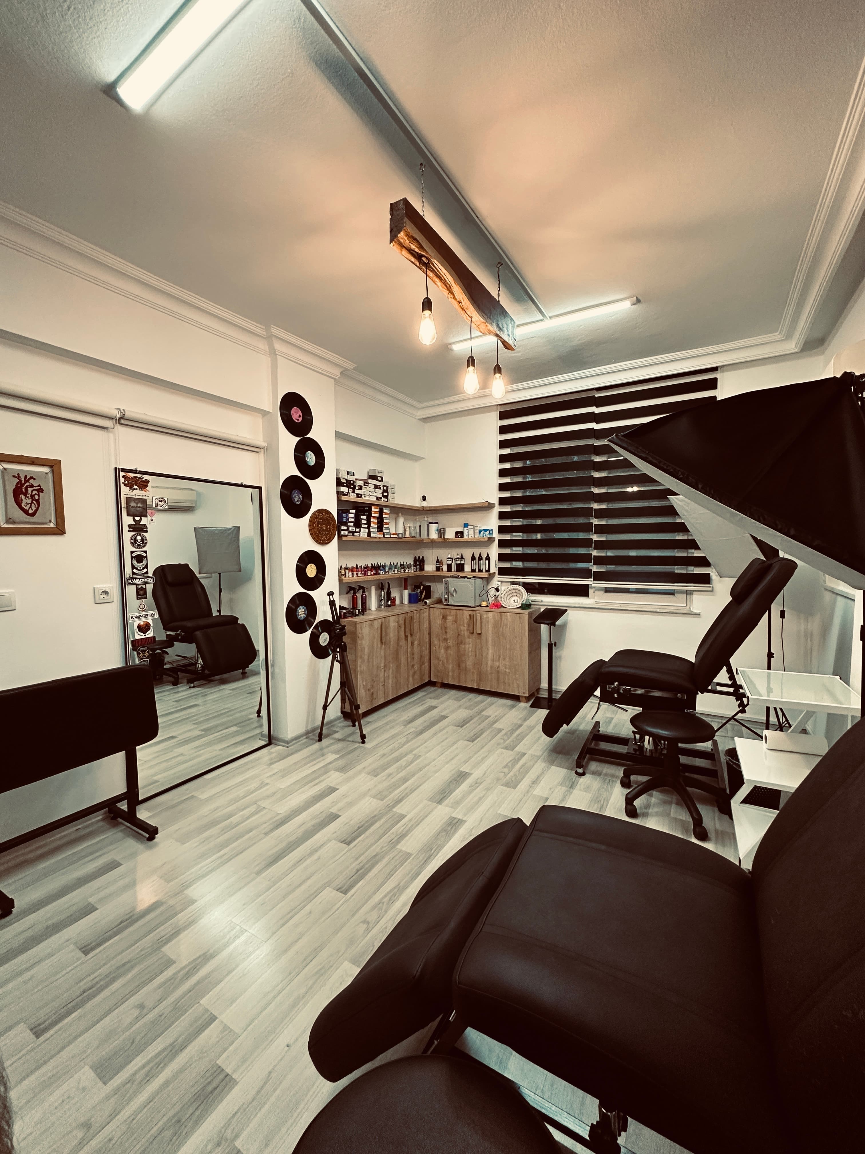 Spayk Tattoo Studio çalışma alanı